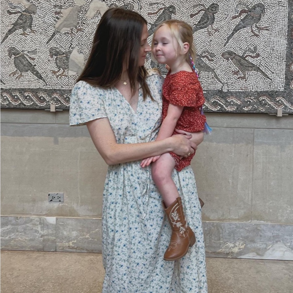 Christy Dawn Dress Sea Spray Regenerative Cotton Small